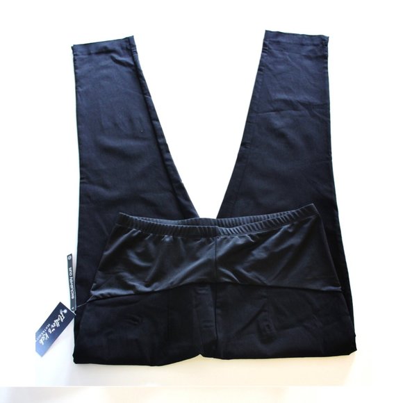 Flutter & Kick Women's Maternity Black Career Dress Pants - Picture 4 of 5